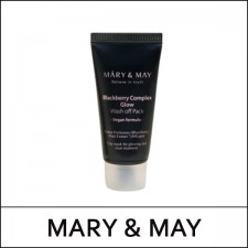 [MARY & MAY] ★ Sale 48% ★ (bo) Blackberry Complex Glow Wash Off Pack 30g / (gd) / 0501(24) / 10,500 won()